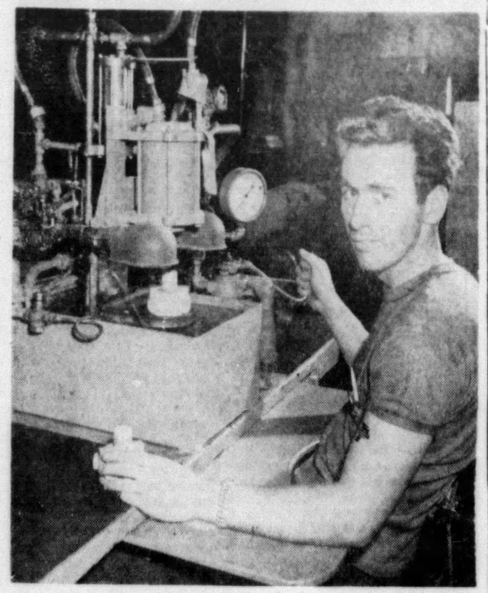 July 21, 1942: Delco man invents testing apparatus to aid war work. DAYTON DAILY NEWS ARCHIVES