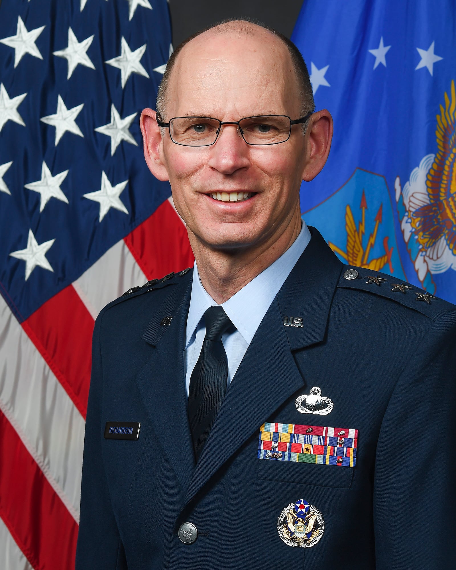 Now promoted to a four-star general, Duke Z. Richardson, incoming commander of Air Force Materiel Command. Air Force photo of Richardson when he was a lieutenant general.