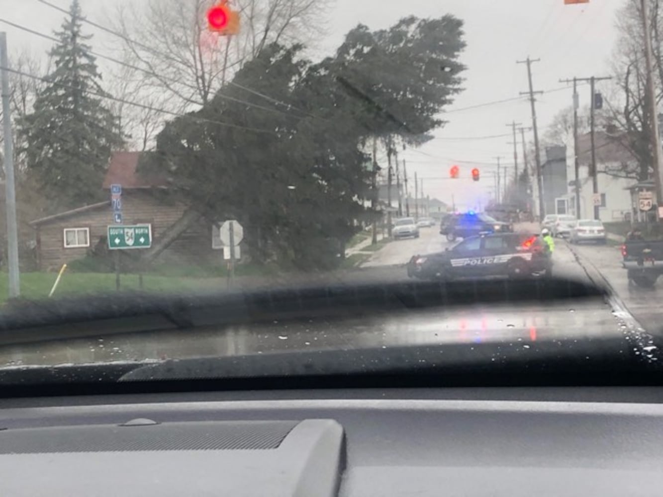 PHOTOS: Heavy rain, wind move into Miami Valley