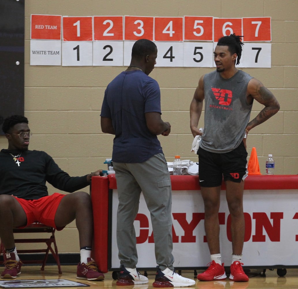 Dayton Flyers hold team workout at Cronin Center