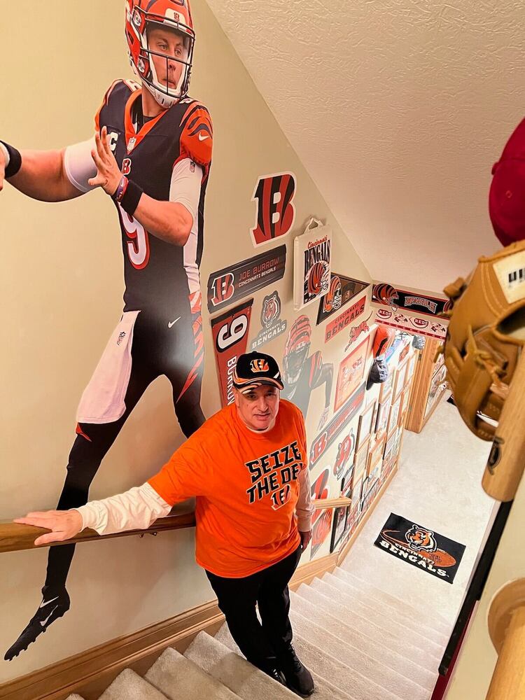 Die-hard fans show us their "Bengals Cave"