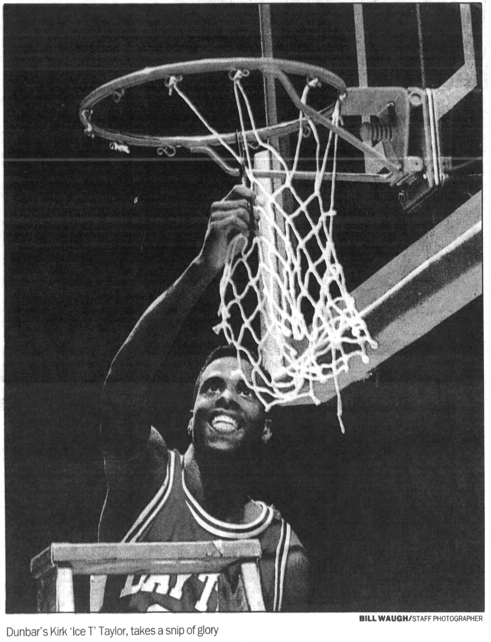 March 15, 1987: Dunbar, 'Ice-T' cool Fairfield to win district. DAYTON DAILY NEWS ARCHIVES