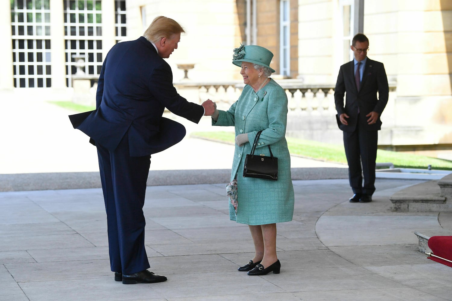 Photos: Trump arrives in United Kingdom for 3-day state visit