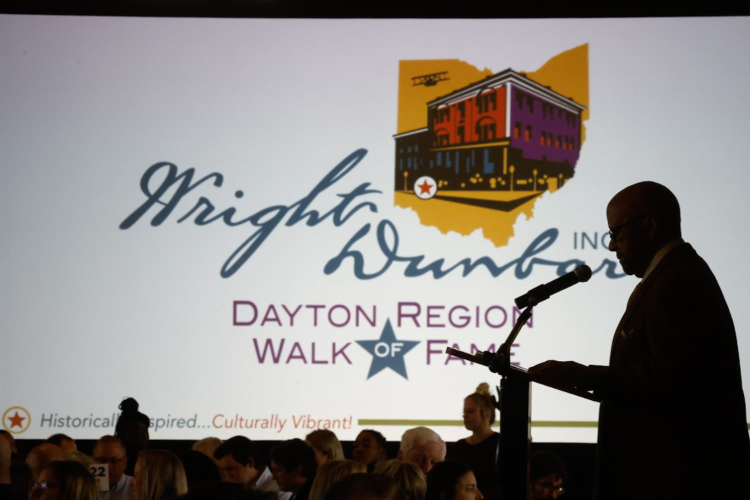 Wright Dunbar Dayton Region Walk of Fame inductee ceremony