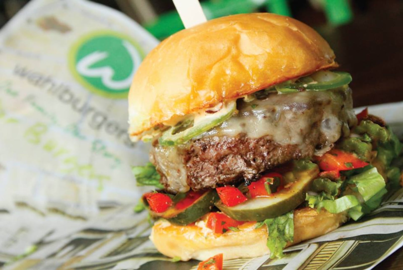 A Wahlburger Fiesta Burger. Photo from Wahlburgers Facebook page