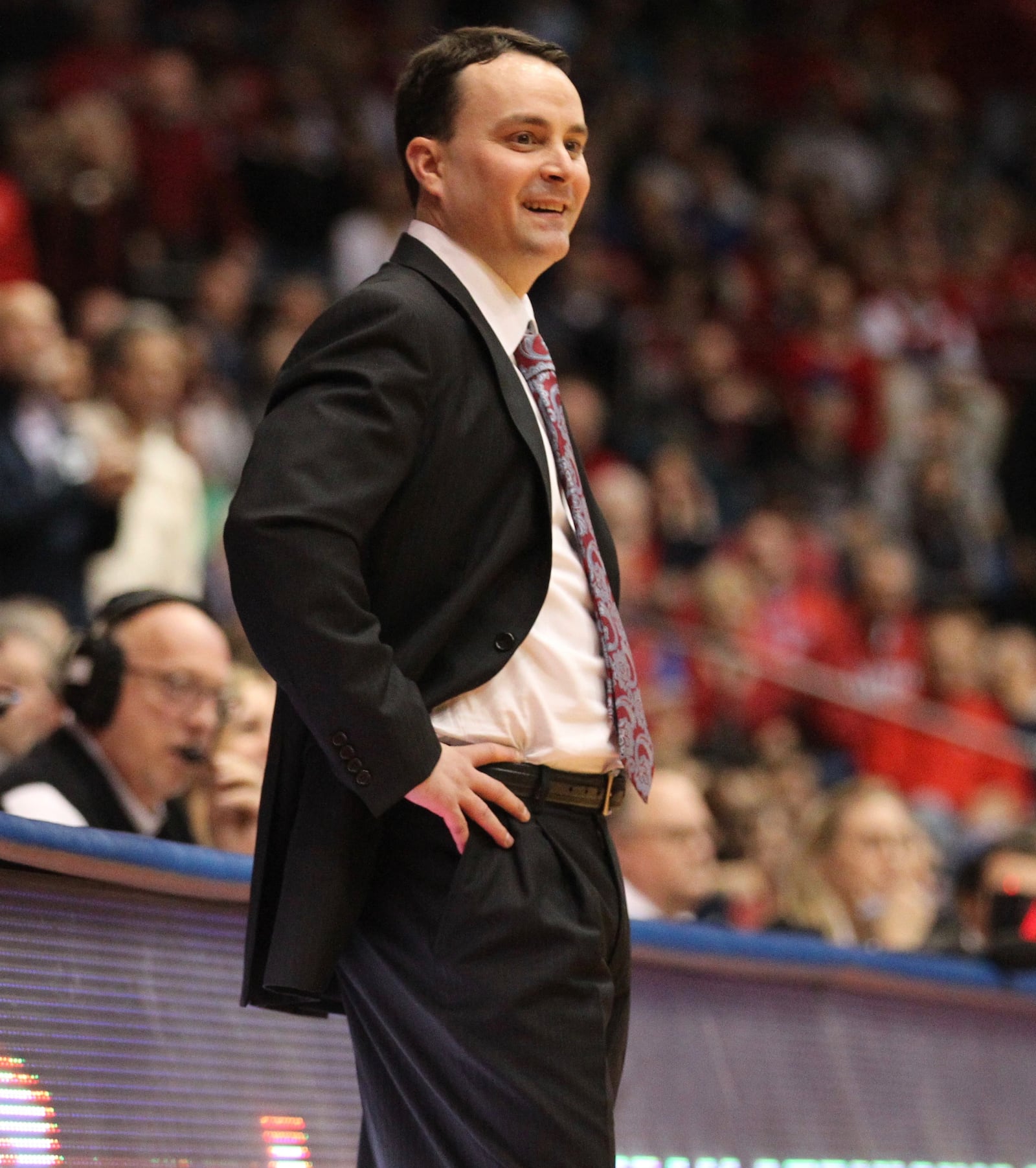 UD men's basketball coach Archie Miller made $1.16 million in 2014. The university increased his salary with pay raises in 2015 and 2016 -- raises that have not yet been made public through the private school's tax documents. UD President Dan Curran said Miller is the highest-paid coach in the Atlantic 10 conference. David Jablonski/Staff