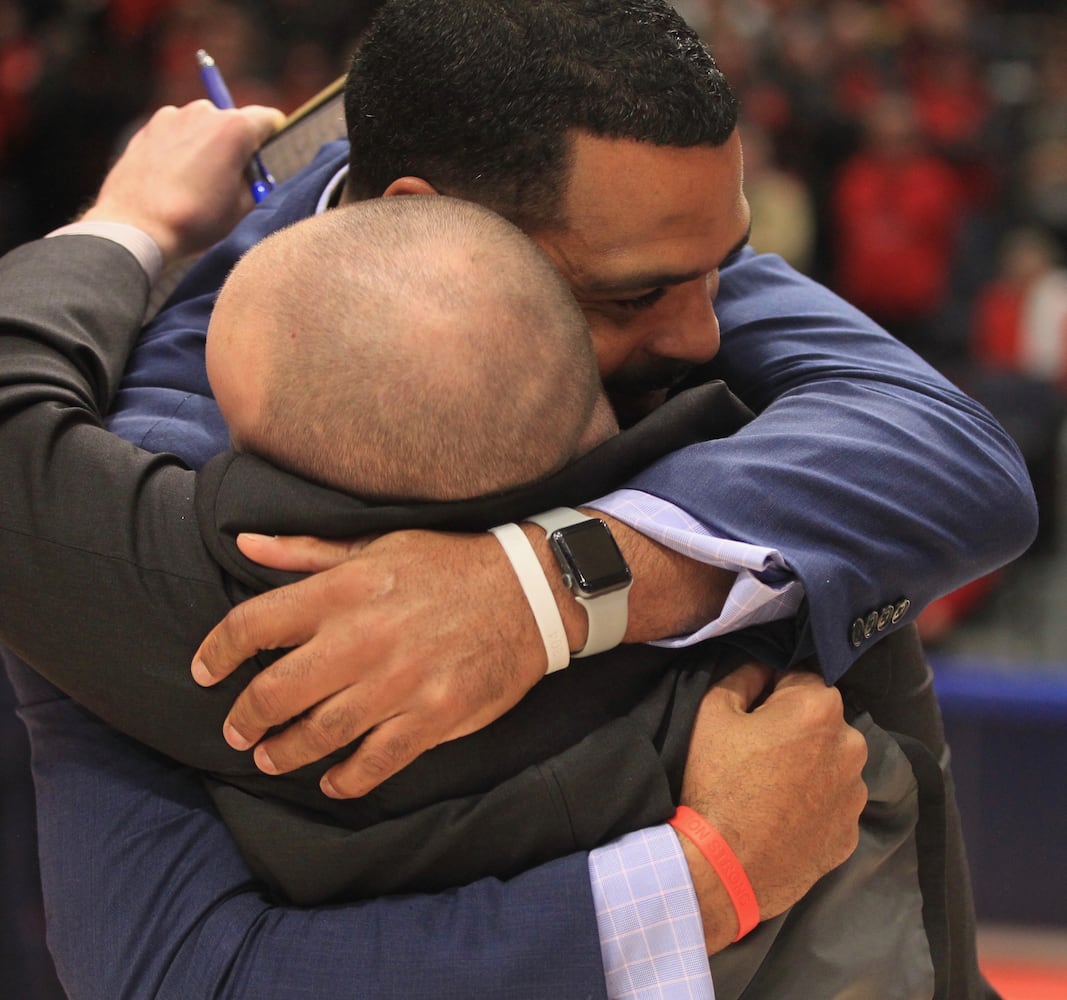 Photos: Dayton Flyers celebrate A-10 championship