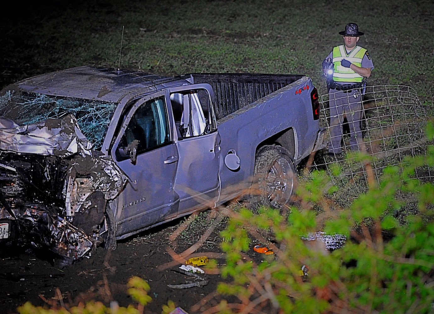 PHOTOS: Teen injured after rollover crash on I-70