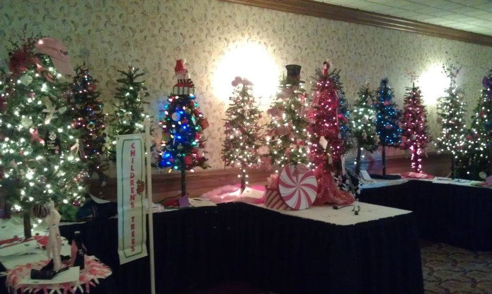 Sugarplum Festival of Trees on Nov. 18-19 at the Dayton Masonic Center will feature designer trees, beautifully pre-decorated Christmas trees, wreaths, and garland for the public to bid on decorated by local artists and designers. CONTRIBUTED