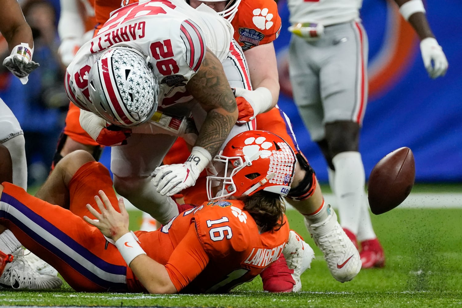 APTOPIX CFP Sugar Bowl Football