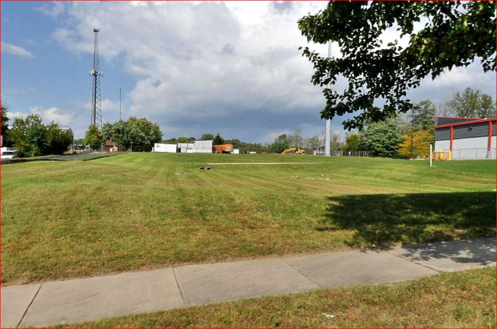 Vacant land off West Dorothy Lane recently purchased by a Tiffin, Ohio company. County image