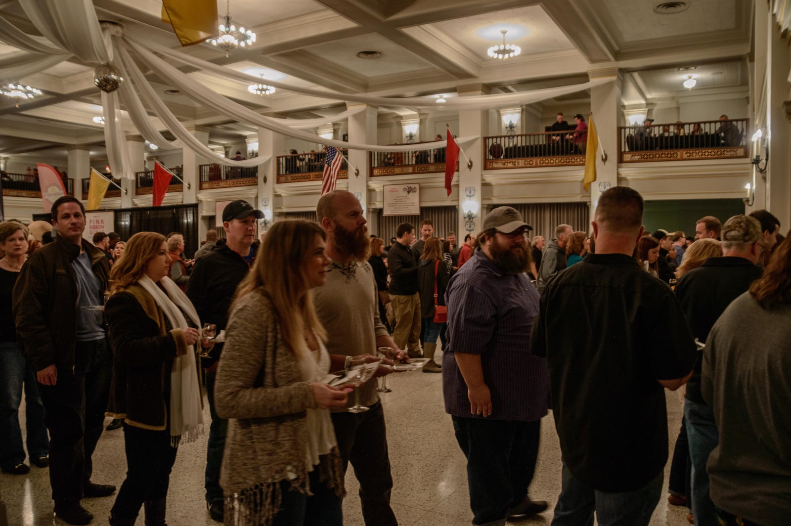 This craft beer and food-pairing event was held Feb. 4, 2017 at the historic Masonic Center in downtown Dayton. More than 30 local and national breweries were involved, offering more than 75 beers. PHOTO / TOM GILLIAM