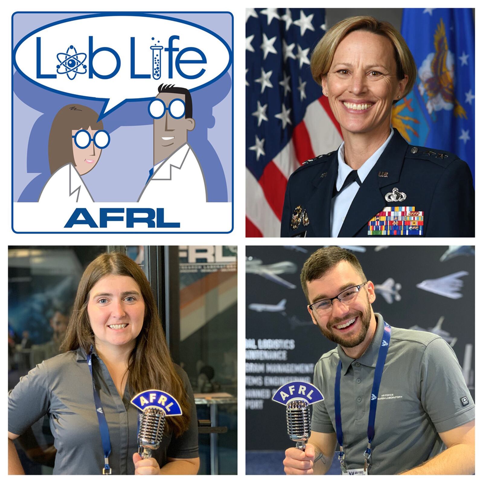 In the Jan. 24 episode of the Air Force Research Laboratory’s Lab Life podcast, AFRL Commander Maj. Gen. Heather L. Pringle talks all things AFRL with hosts Michele Miller and Kenneth McNulty, including successes, supporting the warfighter and COVID-19 efforts, climate research, digital transformation, human capital strategy and annual events to look forward to. CONTRIBUTED PHOTO