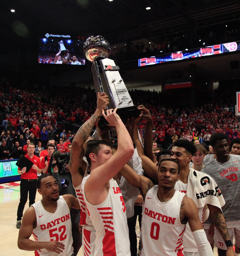 Photos: Dayton Flyers celebrate record-breaking 29th victory