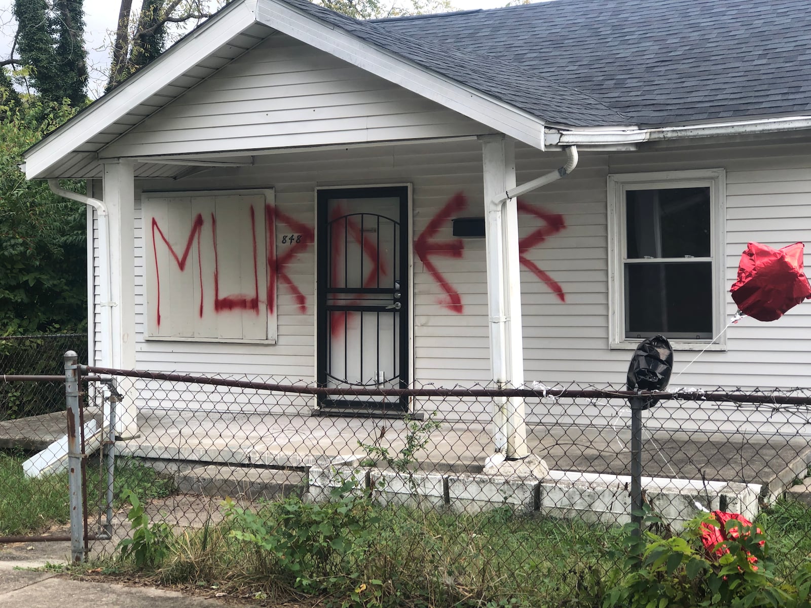 An arsonist on Thursday night destroyed a house where a resident shot and killed two teenagers who were in his detached garage in August. In October, a vandal had spray painted the word murder on the house.  The resident has not been charged in the shooting, and no one has been charged in the vandalism or the arson.