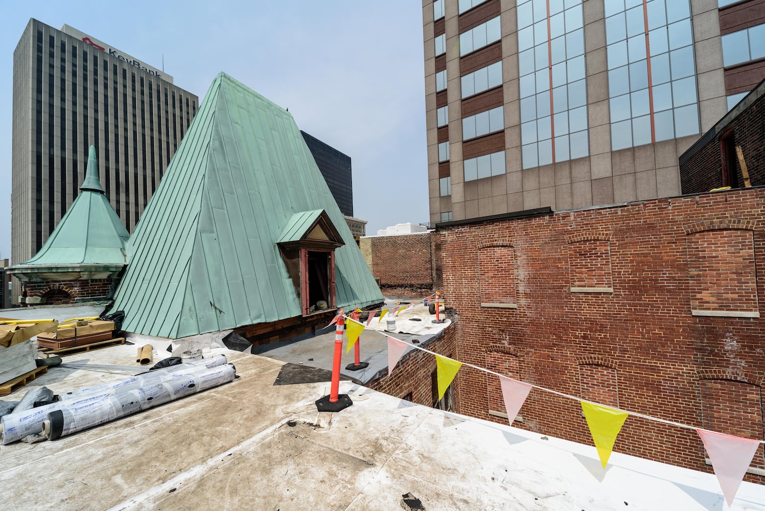 PHOTOS: A look at Phase 2 construction progress of the Dayton Arcade's North Arcade