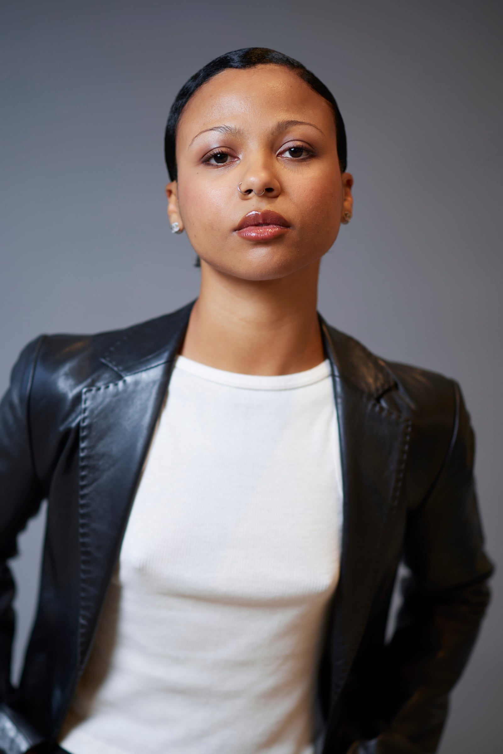 Myha'la poses for a portrait on Wednesday, Nov. 20, 2024, in New York. Myha'la has been named one of The Associated Press' Breakthrough Entertainers of 2024. (Photo by Matt Licari/Invision/AP)