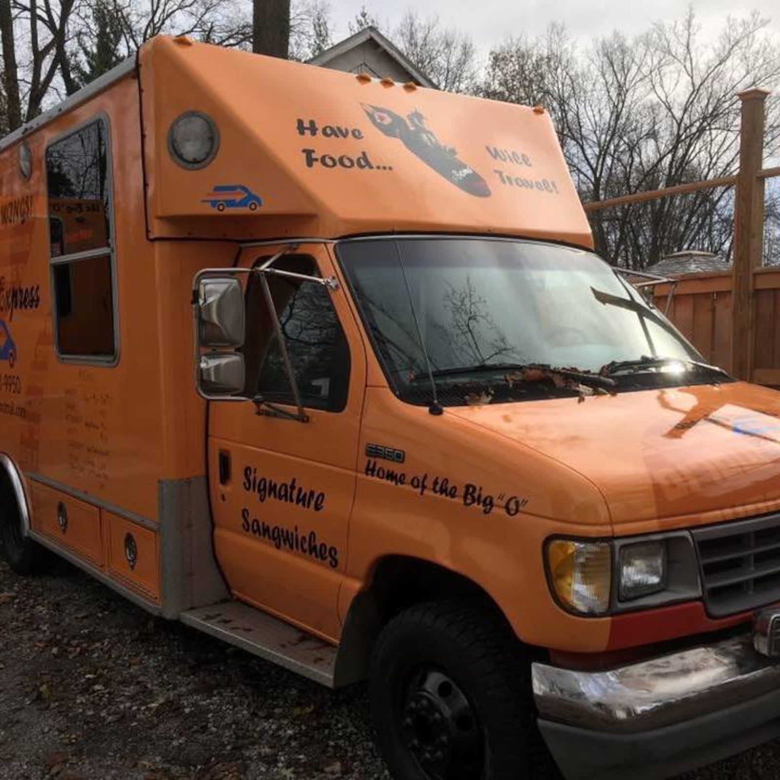 Bill Shancey, the owner of the Shantz Express food truck,  hopes to open a brick and mortar story by Oct. 1