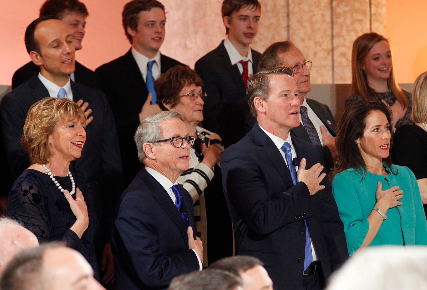 Gov. DeWine sworn in at Ohio Statehouse