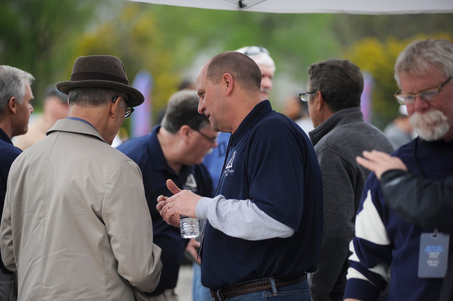 PHOTOS: NFL Draft Day at Dayton’s Triangle Park