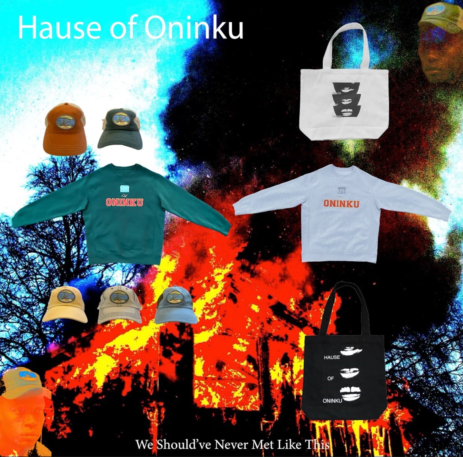 Wright State University graduate Christensen Oninku, creative director of Hause of Oninku, has released his first capsule collection, entitled "We Should've Never Met Like This."