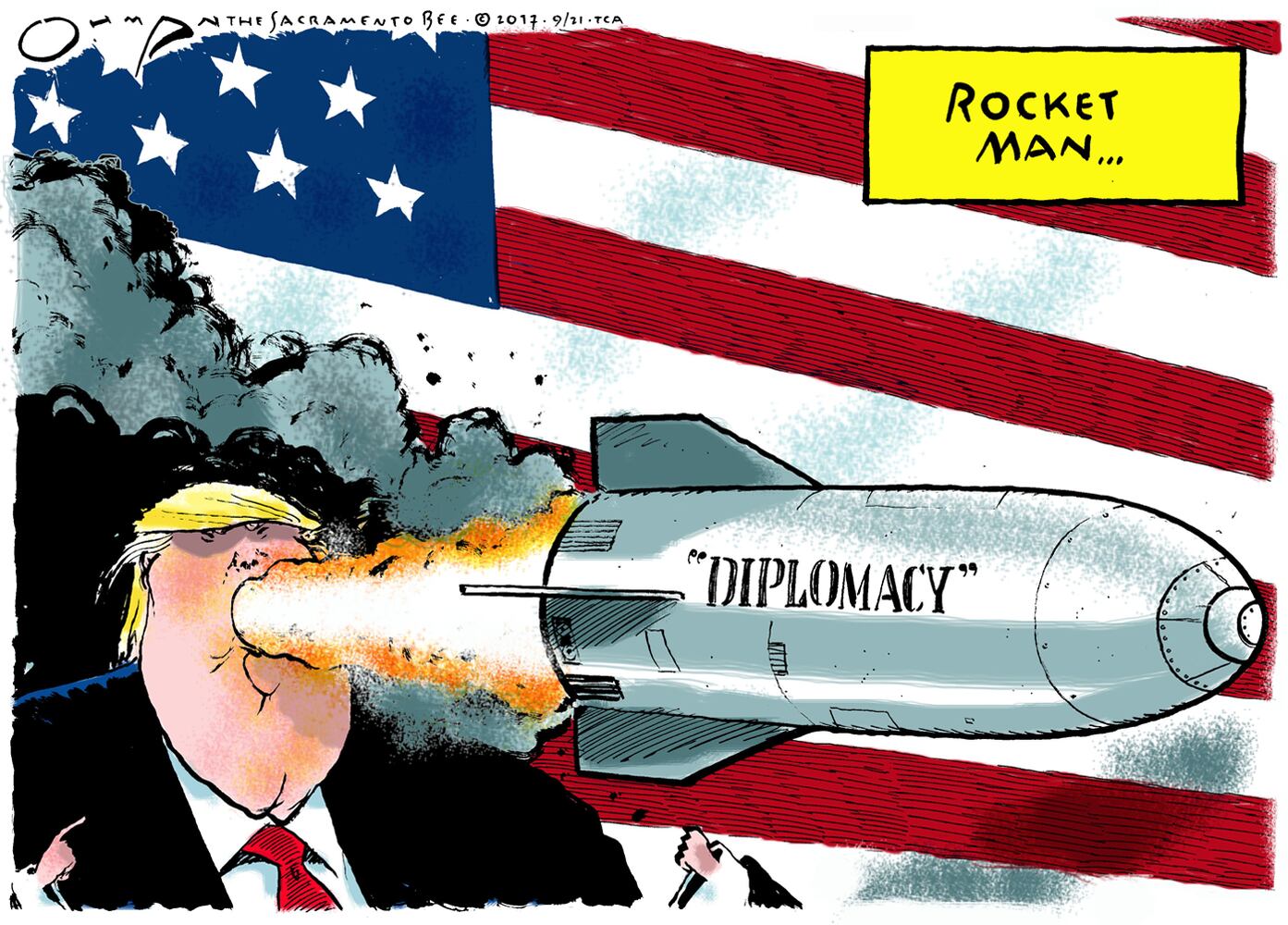 Week in cartoons: Trump, football, and more