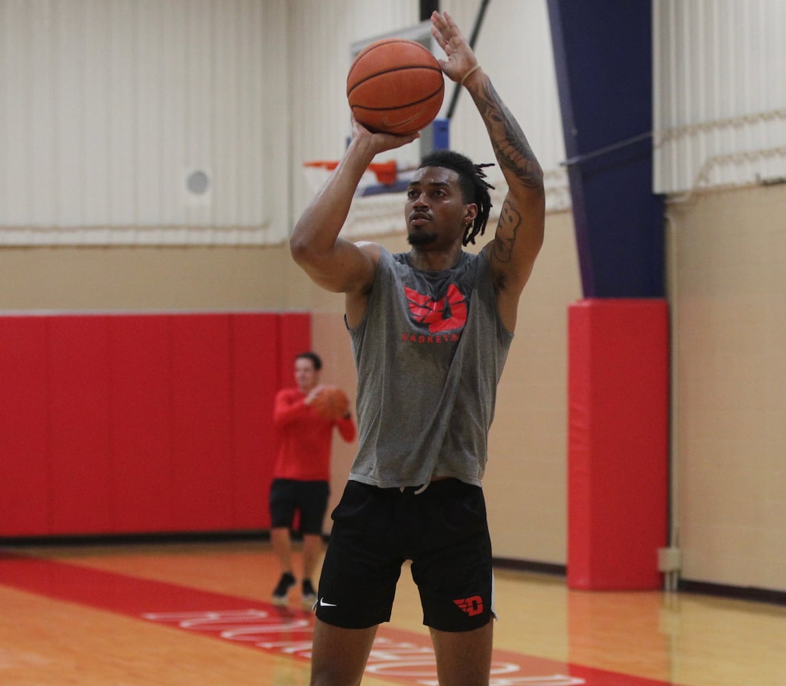 Dayton Flyers hold team workout at Cronin Center