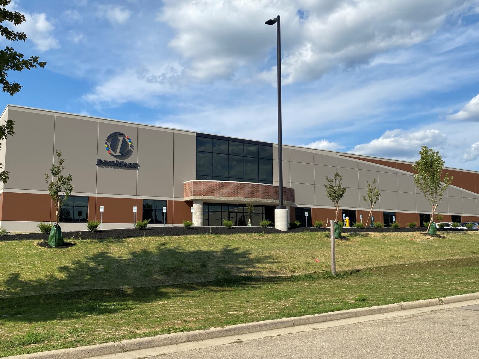 Innomark Communications plans to mark its expansion of a 97,000 square foot facility on South Tech Boulevard that started in August 2023. CONTRIBUTED