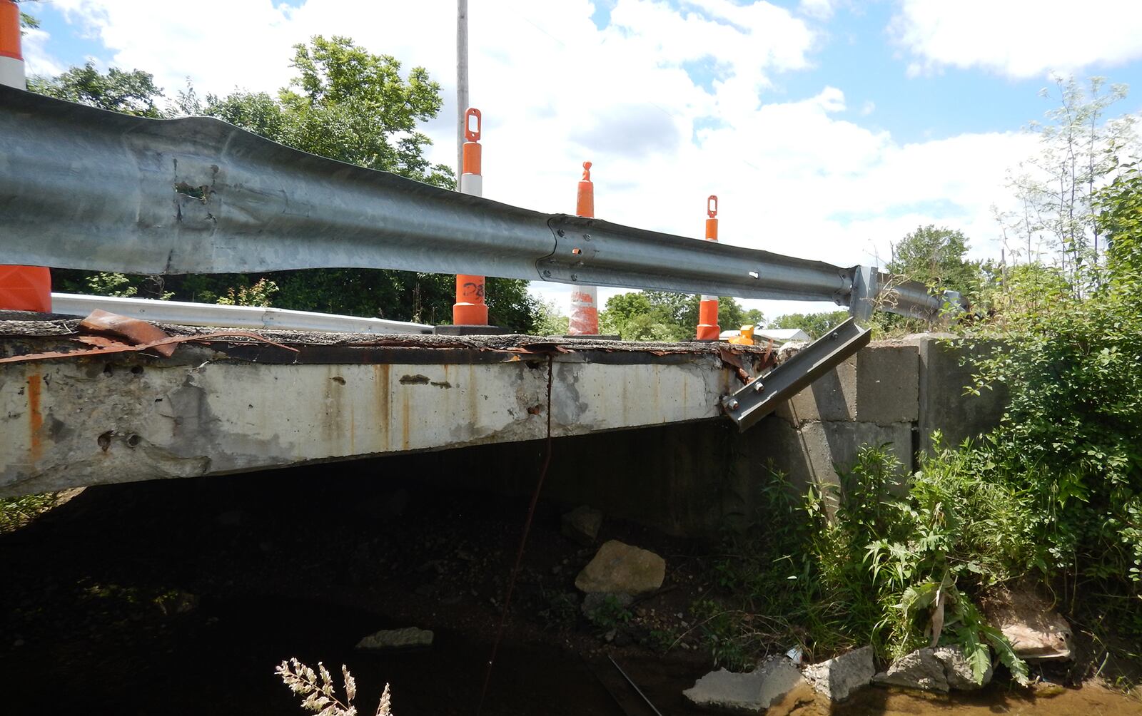 The Montgomery County Engineer’s Office made a claim of $97,751 in 2017 to repair a bridge Fishburg Road following a single car accident. The driver wrecked into railing anchors that pulled out of a beam, and the county had to replace the beam and railing, according to the county. MONTGOMERY COUNTY ENGINEER'S OFFICE