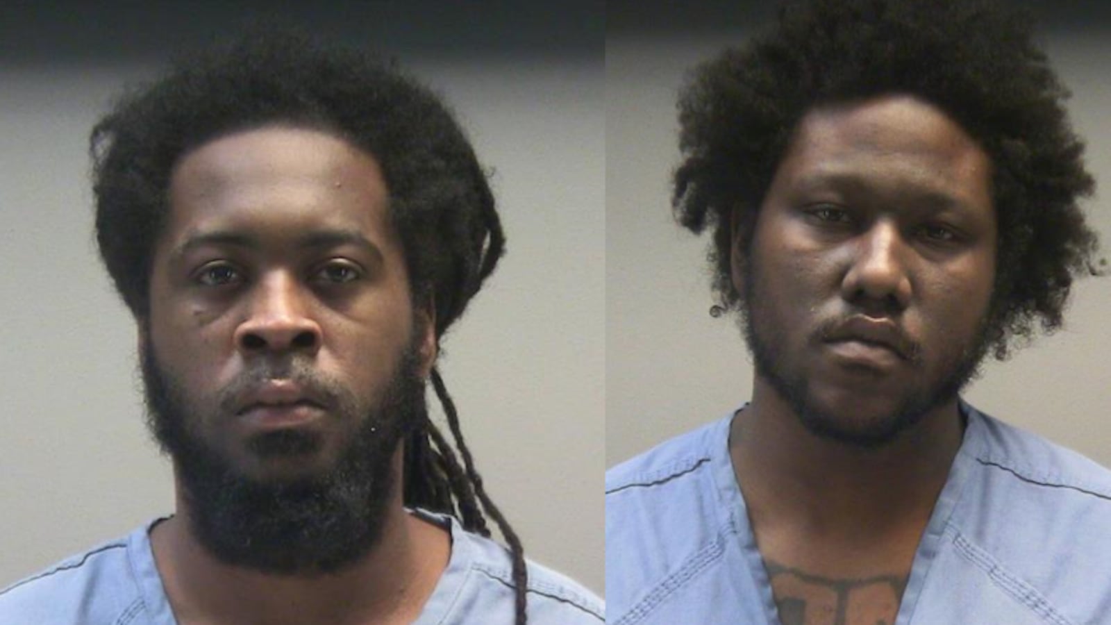 David Black III, left and TJ Devaunte Sullivan. Photo courtesy Miami Valley Jails.