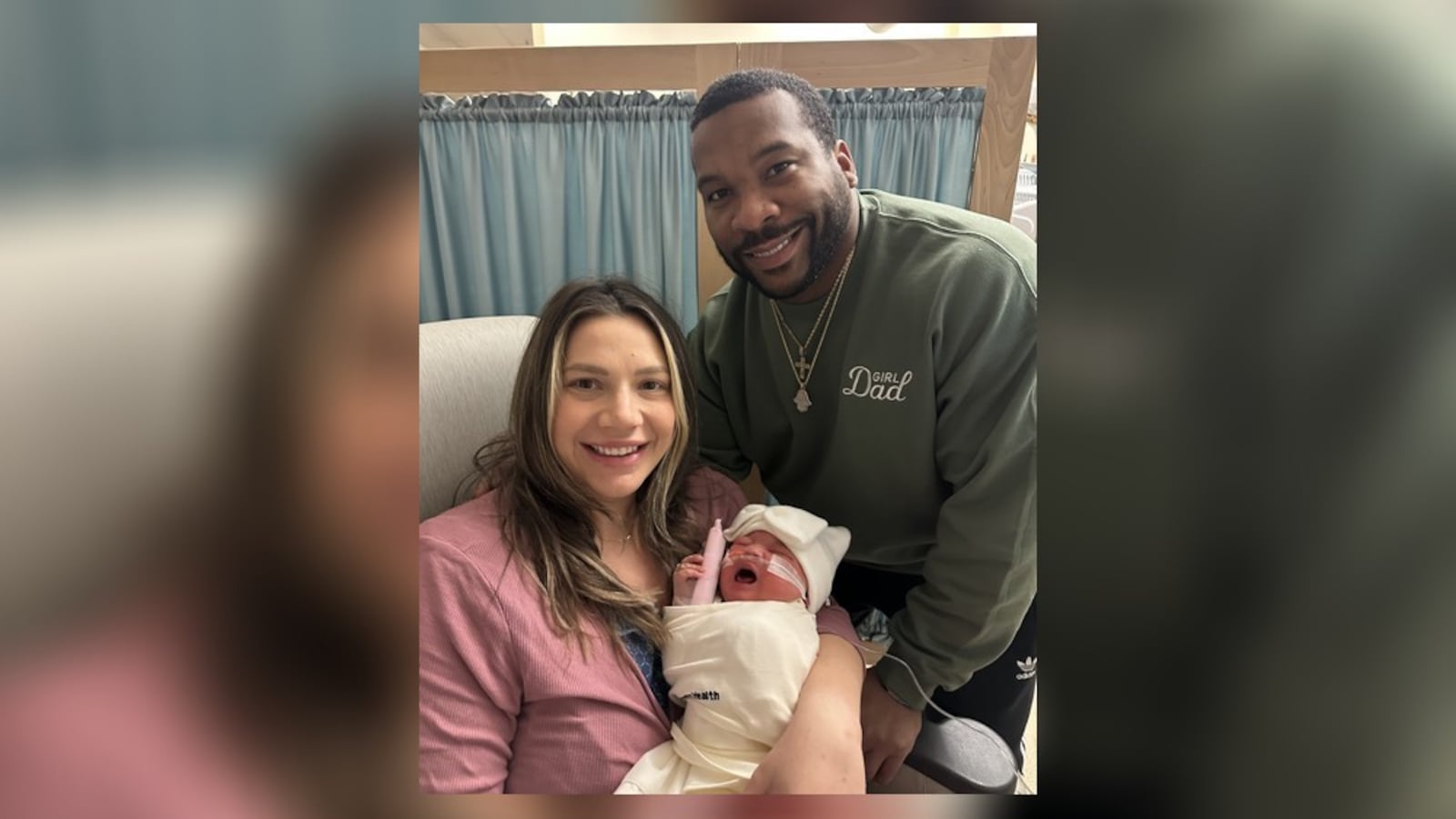 At Premier Health’s Atrium Medical Center in Middletown, Rilyn Greenwood was born at exactly midnight to parents Amie Rossi and James Greenwood, Jr.