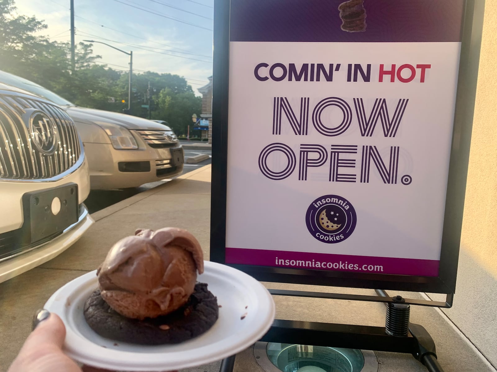 Insomnia Cookies, a bakery known for delivering warm cookies all day and late into the night, has opened its first Dayton-area location.