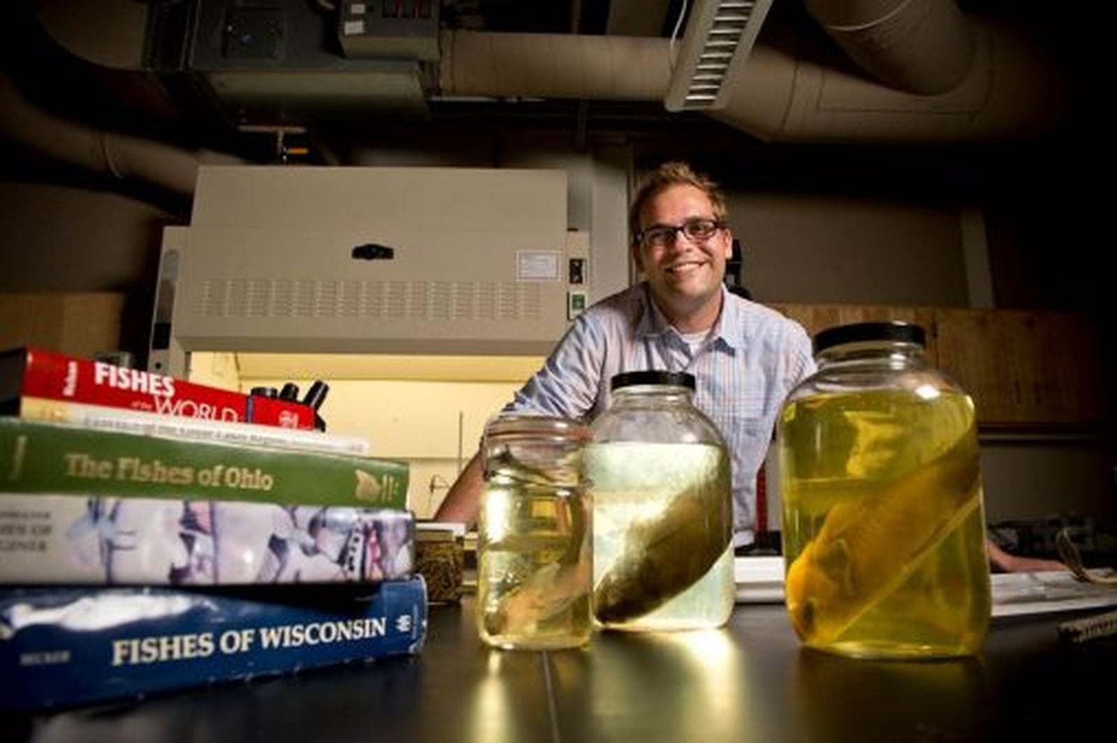 Stephen Jacquemin, associate professor of biology and research coordinator at Wright State’s Lake Campus, led a study documenting changes in water quality.