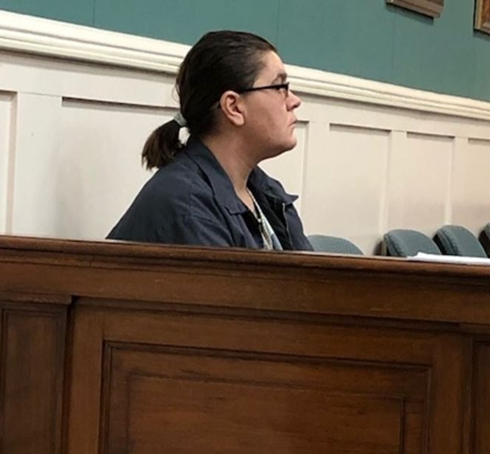 Heidi Matheny  pleaded guilty Friday to murder in Preble County Common Pleas Court for killing her 93-year-old grand mother by drowning her in the kitchen sink. Lauren Pack/STAFF