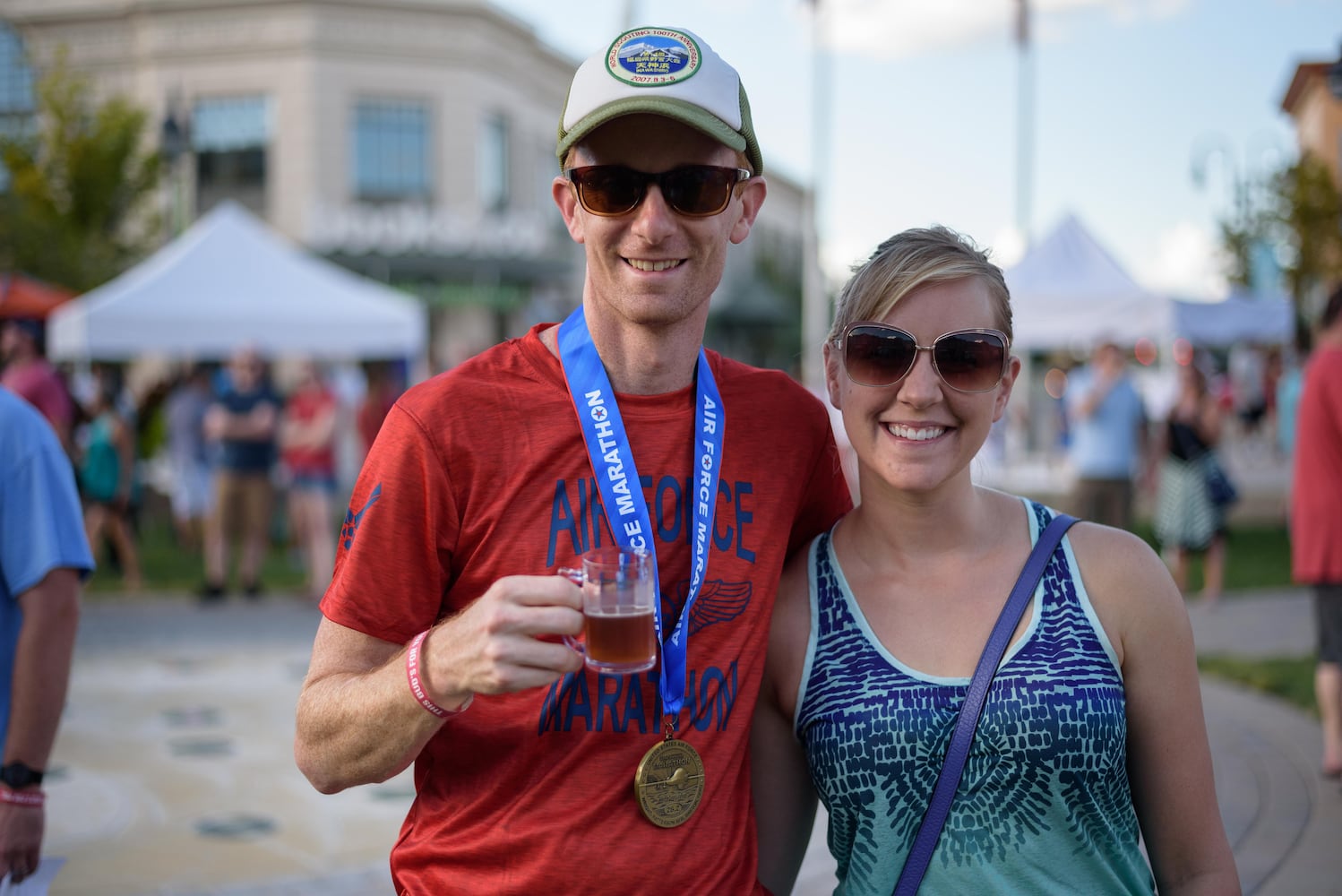 PHOTOS: Did we spot you at the first ever Beer Fest after the Air Force Marathon?