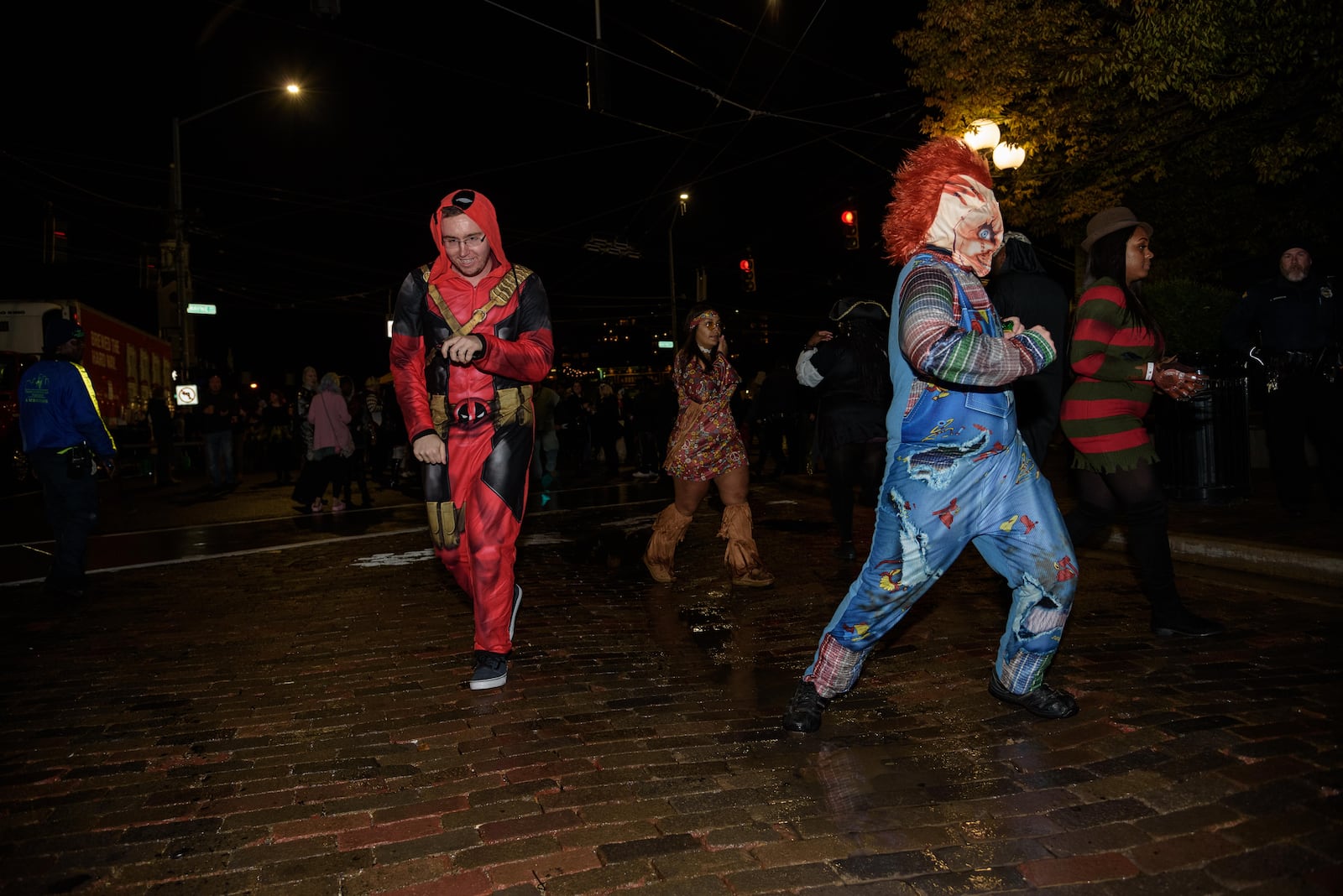 Hauntfest 2018 took over Fifth Street and the Oregon District near downtown Dayton on Saturday, Oct. 27. The annual Halloween event serves as a fundraiser for the business district that partly covers its improvement efforts. TOM GILLIAM / CONTRIBUTING PHOTOGRAPHER