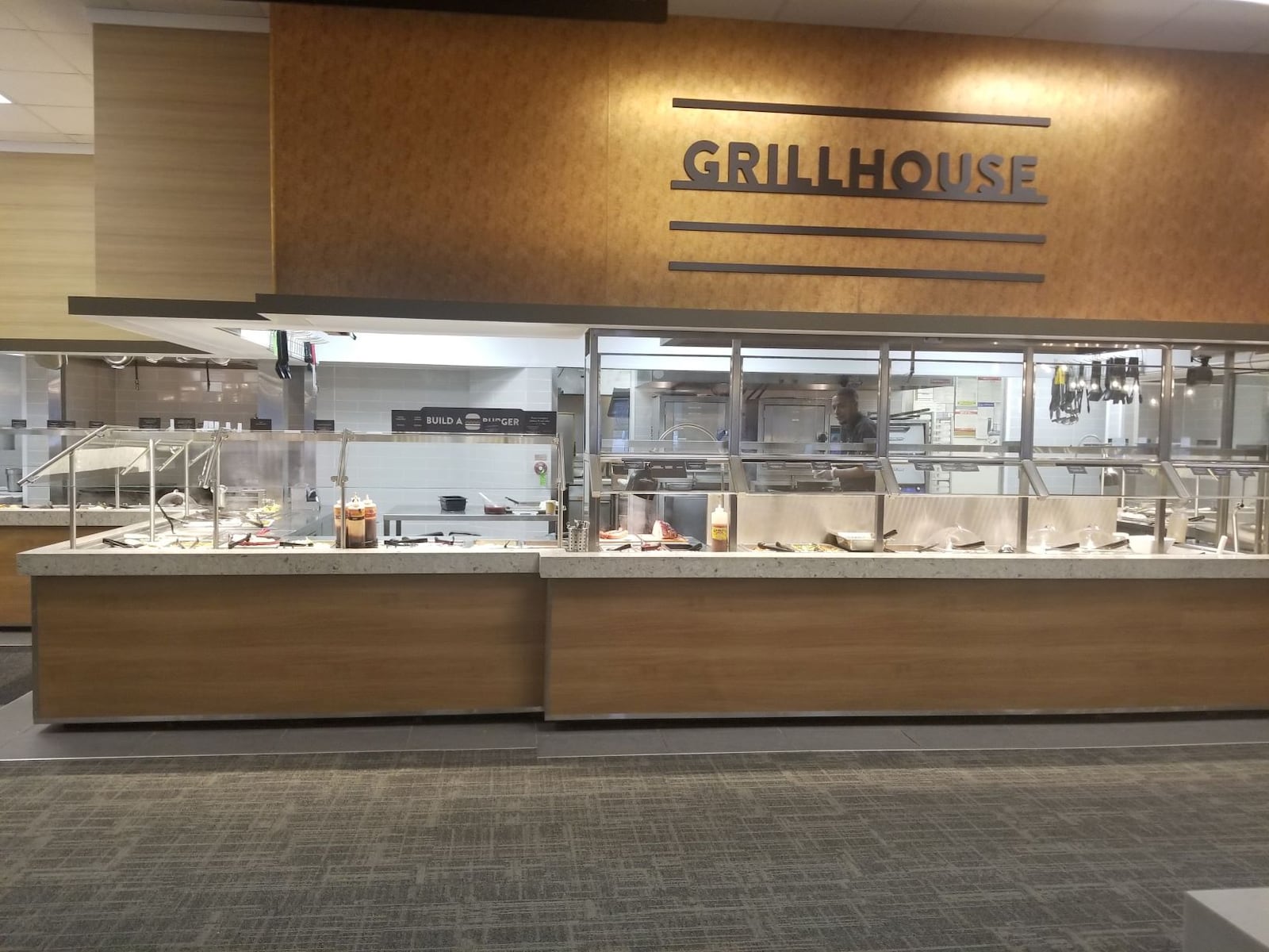 The Golden Corral at 8870 Kingsridge Drive behind the Dayton Mall recently underwent a remodel, which was completed this week.