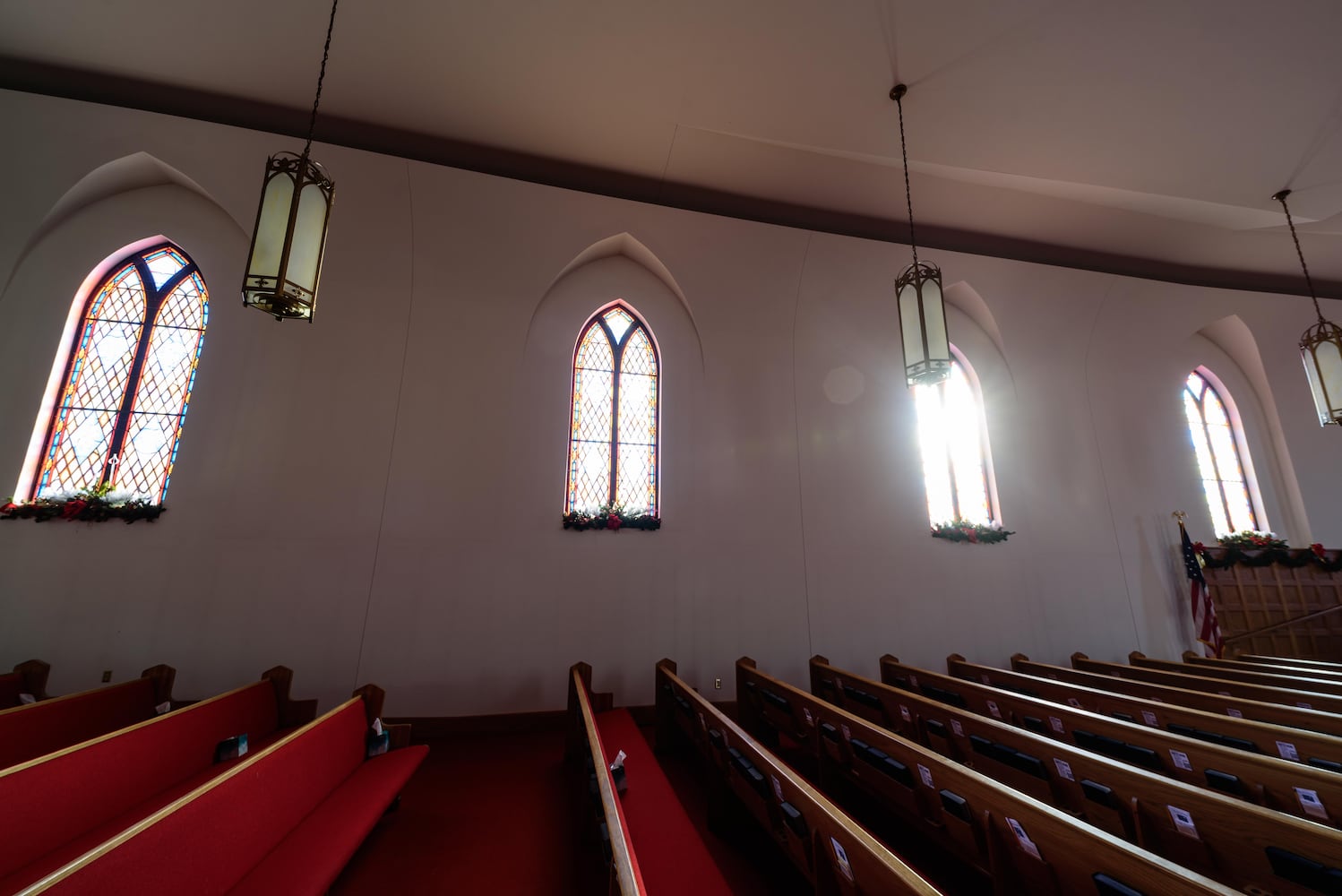 PHOTOS: A look inside Sulphur Grove Church in Huber Heights decorated for Christmas