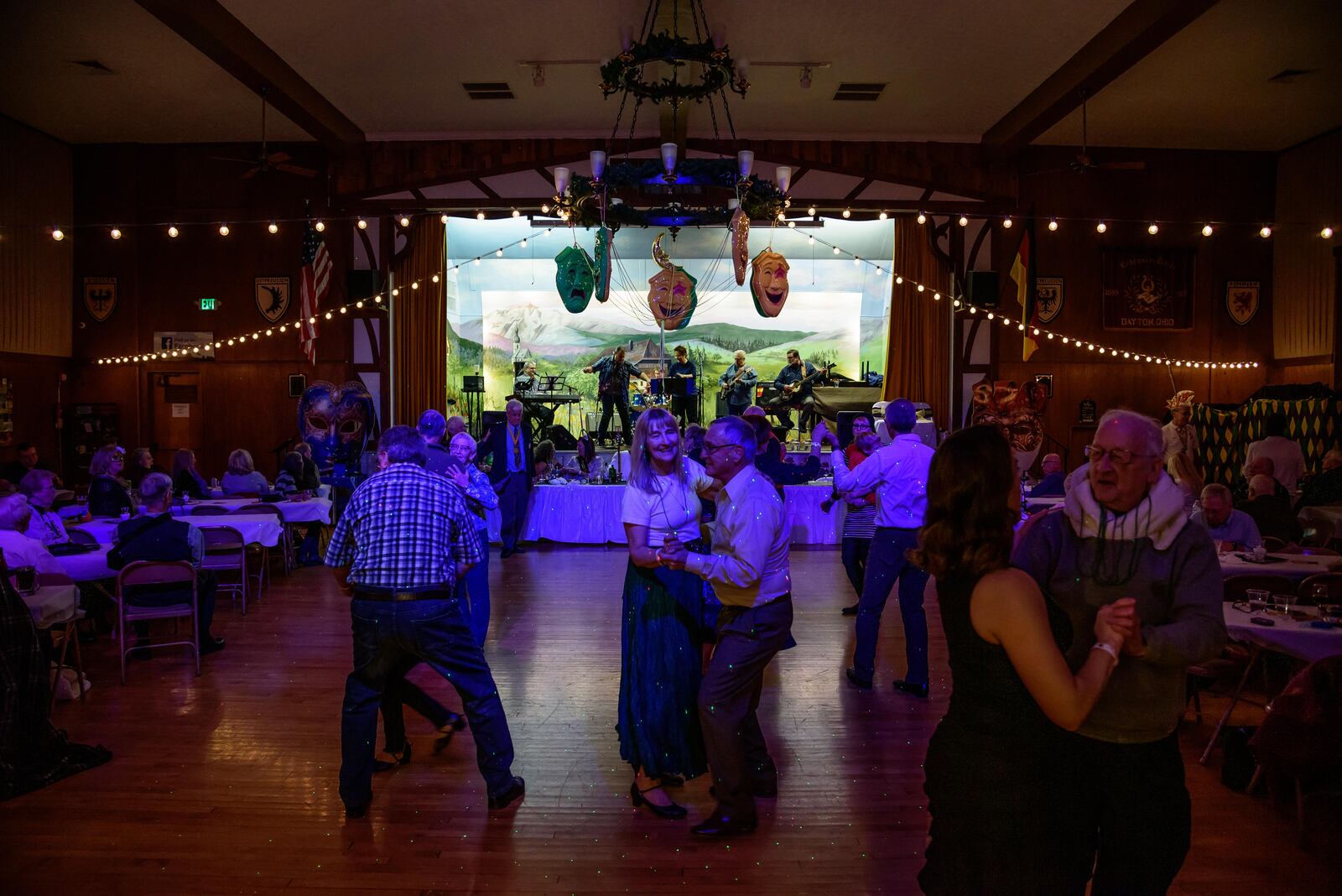 The Dayton Liederkranz Turner German Club celebrated Mardi Gras, German style, over the weekend on Saturday, March 2. The event was a masquerade with a theme of Heroes and Villains. TOM GILLIAM / CONTRIBUTING PHOTOGRAPHER