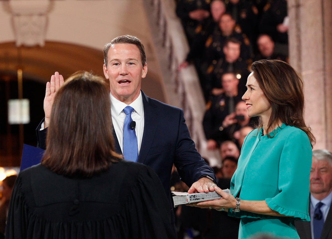 Gov. DeWine sworn in at Ohio Statehouse