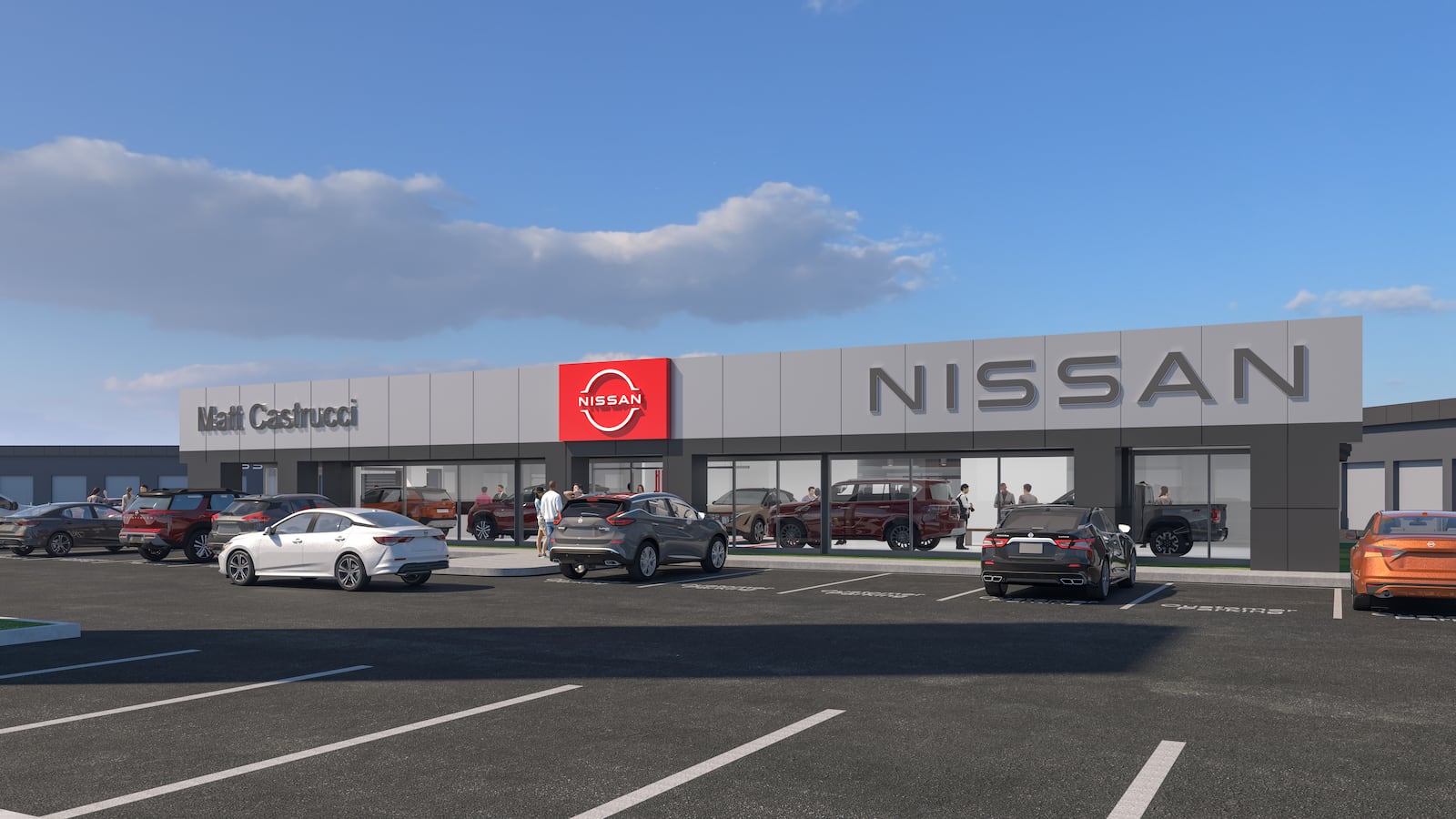 Matt Castrucci Auto Mall of Dayton wants to construct new Kia and Nissan dealerships at 3013 Mall Park Drive. CONTRIBUTED