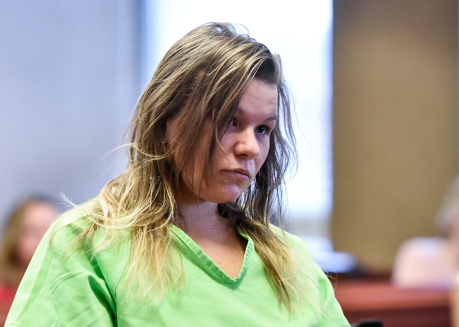 Bond was set by Butler County Common Pleas Court Judge Charles Pater at $50,000 for 25-year-old Saralin Walden who is charged in the death of her infant daughter. Walden, of Hamilton, was indicted last week by a Butler County grand jury for involuntary manslaughter, a first-degree felony, and child endangering, a third degree felony. Walden’s 3-month-old daughter, Rae’Anna, was injured while in her care Oct. 23 and was pronounced dead five days later at a Cincinnati hospital, according to prosecutors. NICK GRAHAM/STAFF