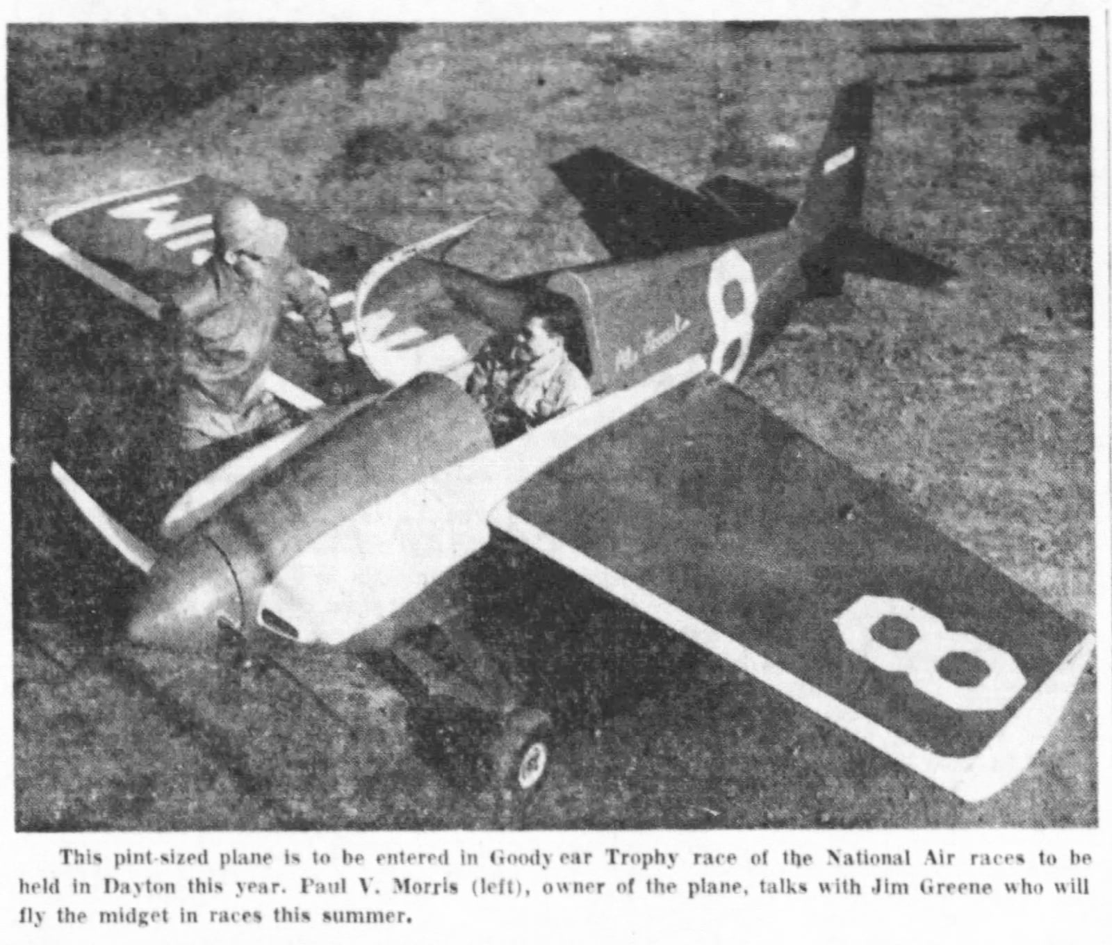 Feb. 22, 1953: Daytonian buys tiny racer. DAYTON DAILY NEWS ARCHIVES