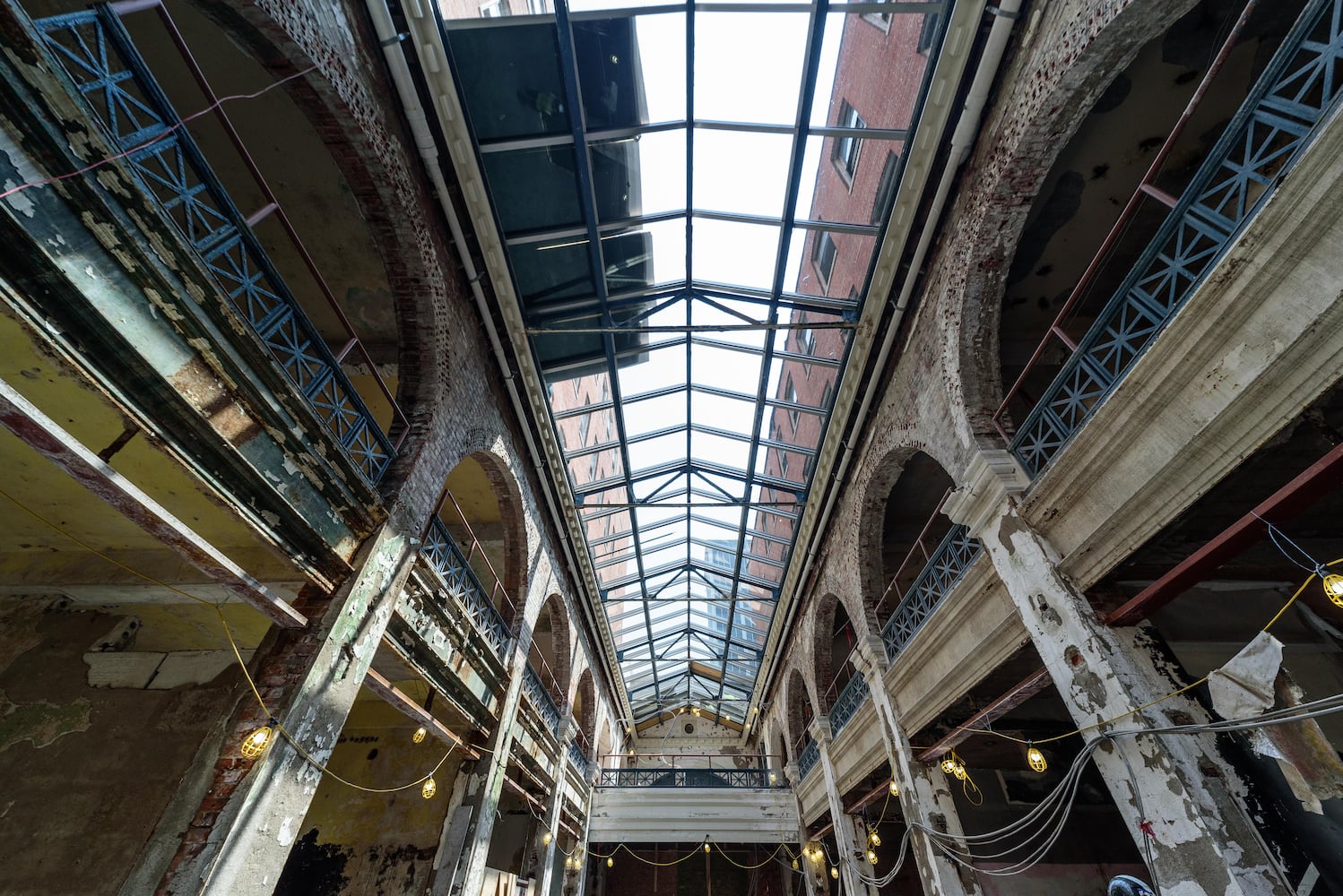 PHOTOS: A look at Phase 2 construction progress of the Dayton Arcade's North Arcade