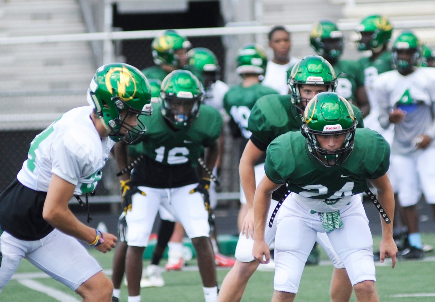 PHOTOS: Northmont Thunderbolts preseason football practice