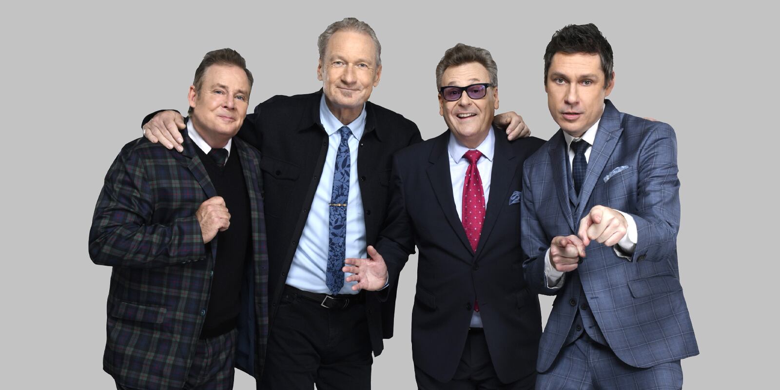 Whose Live Anyway? comes to the Fraze on Saturday, July 23. From left to right: Joel Murray, Ryan Stiles, Greg Proops and Jeff B. Davis.