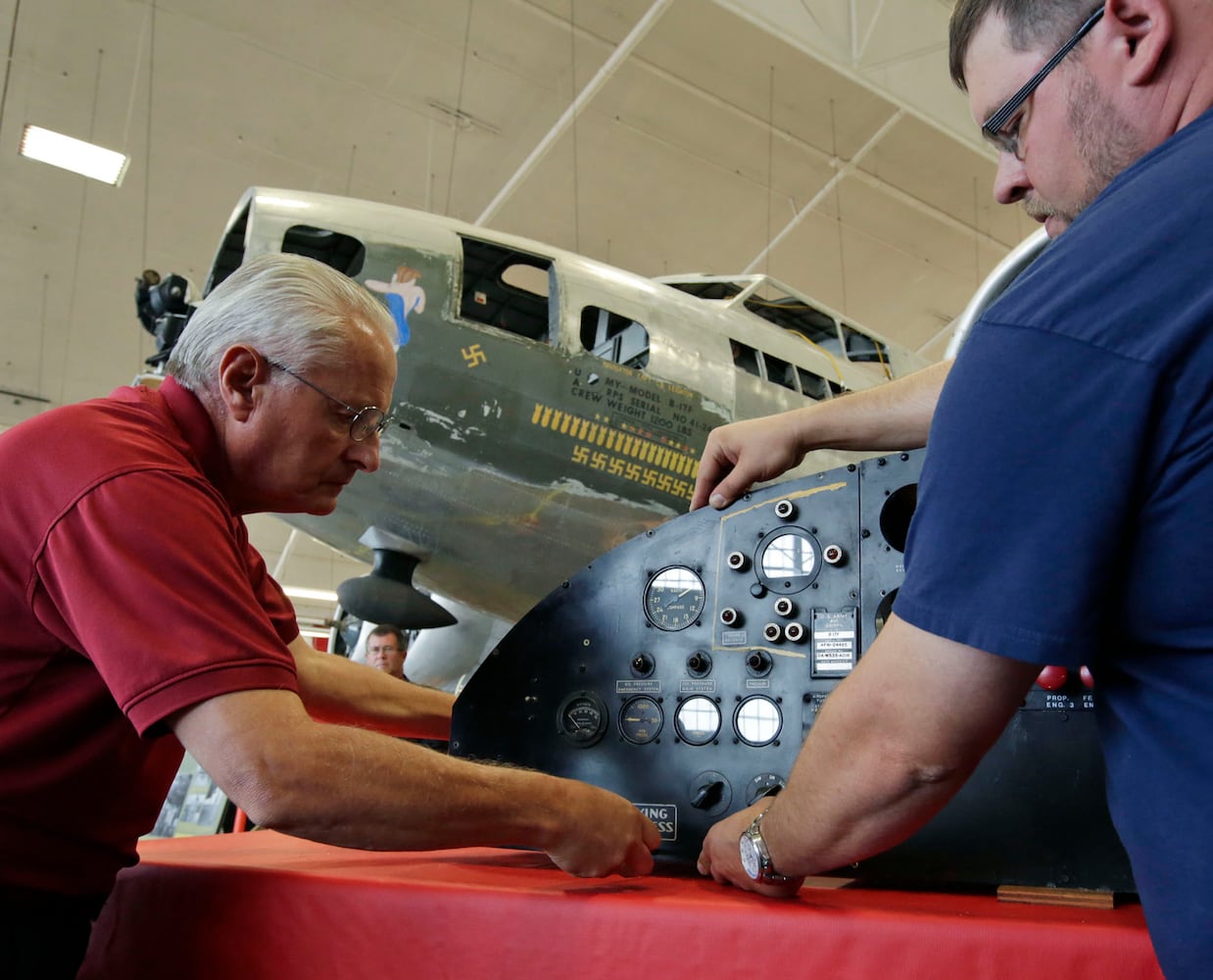 13 years and 55,000 hours of work: restored Memphis Belle