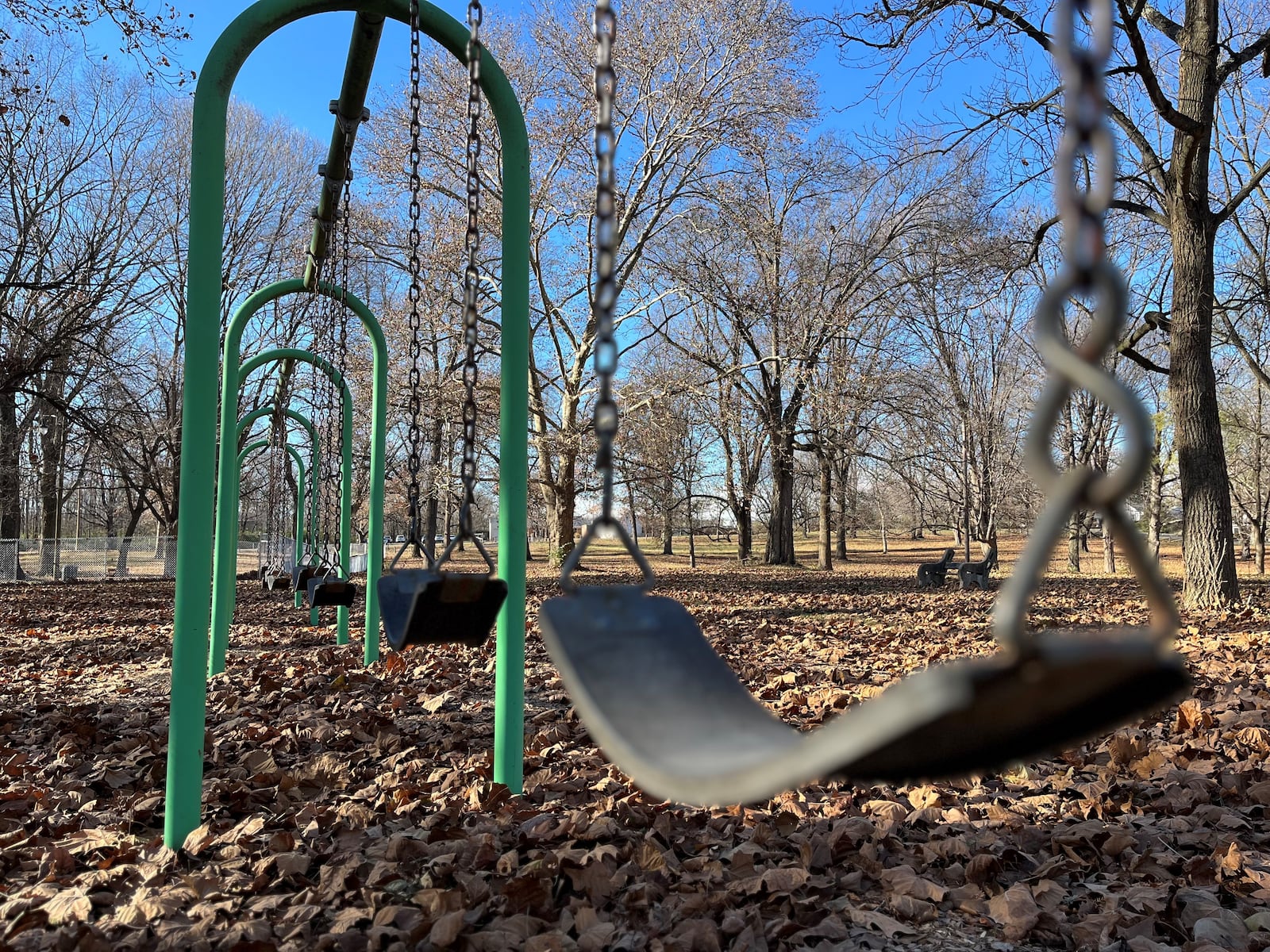 Triangle Park in Dayton. CORNELIUS FROLIK / STAFF