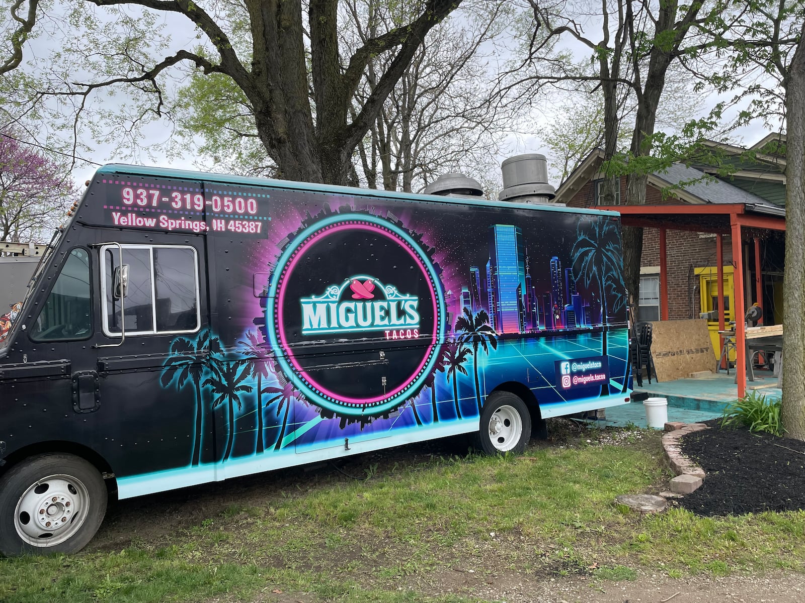 After over four years at Trail Town Brewing, Miguel’s Tacos is returning to its roots by reopening its food truck in the Kings Yard behind Asanda Imports at 230 Xenia Ave. NATALIE JONES/STAFF