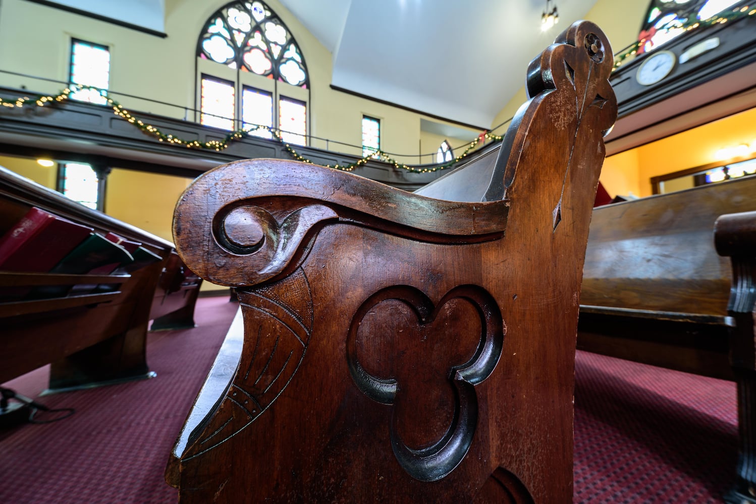 PHOTOS: A look inside St. Paul United Methodist Church decorated for Christmas